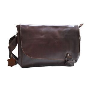 New Brown Leather Laptop Bag